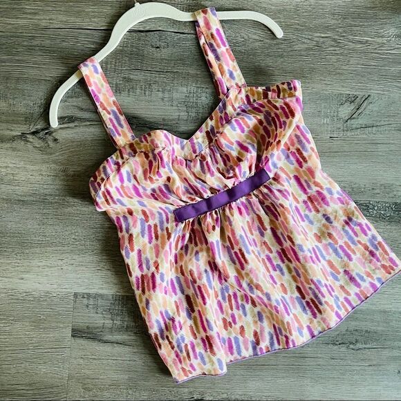 Anna Sui for Anthropologie Silk Top - Picture 9 of 11